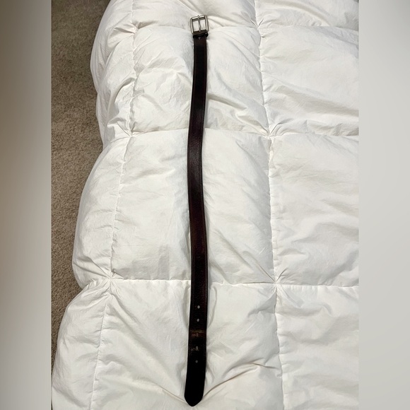 Ariat Men’s Brown Leather Belt Size 34 with Grip Strip - Picture 4 of 6